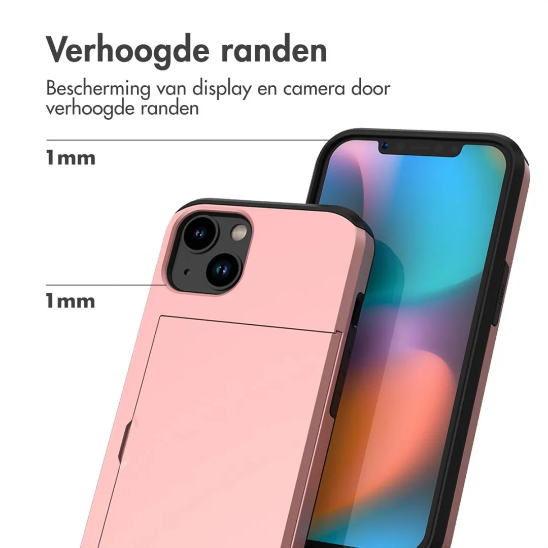 Imoshion Hoesje iPhone 14 Rosé Goud - 2 Pasjes