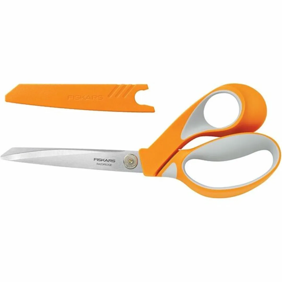 Fiskars RazorEdge Softgrip Stoffenschaar 23cm
