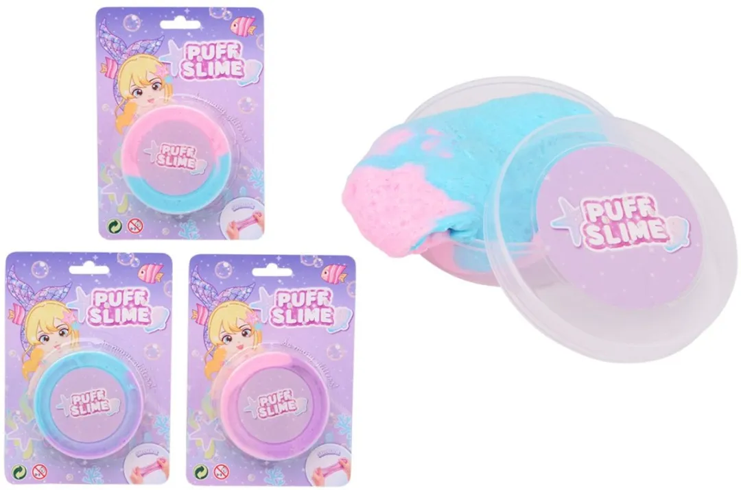 Johntoy Puff Glitter Slijm - 1 Stuk