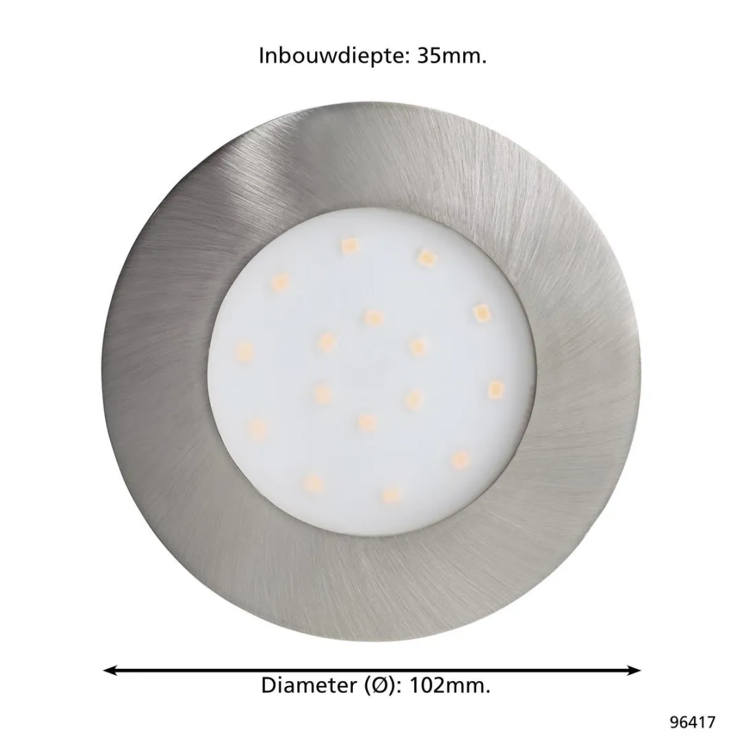 Eglo Pineda Inbouwarmatuur 102cm - Nikkel-Mat