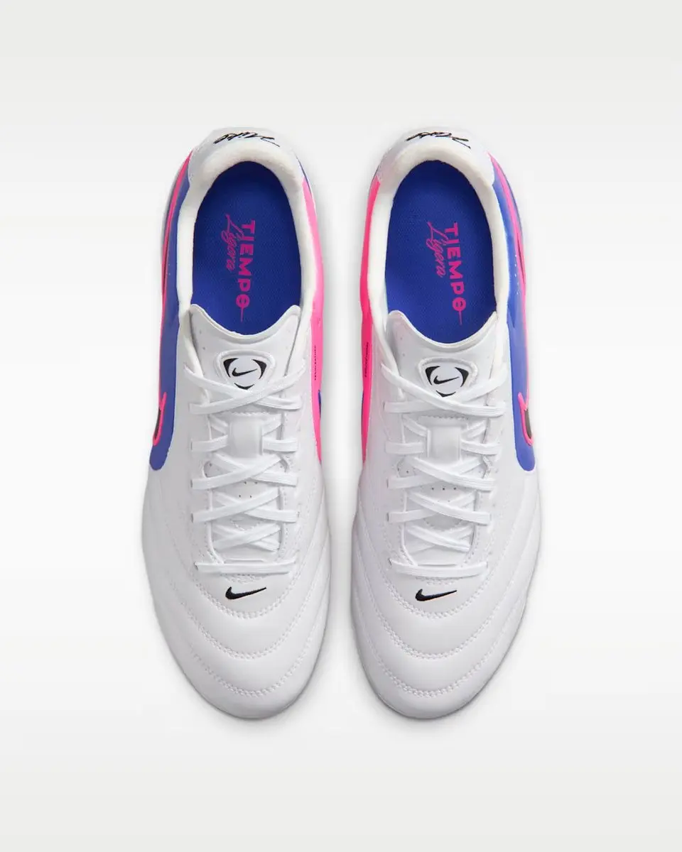 Nike Tiempo Ligera Pro FG Voetbalschoen - Wit - afbeelding 4 van 6