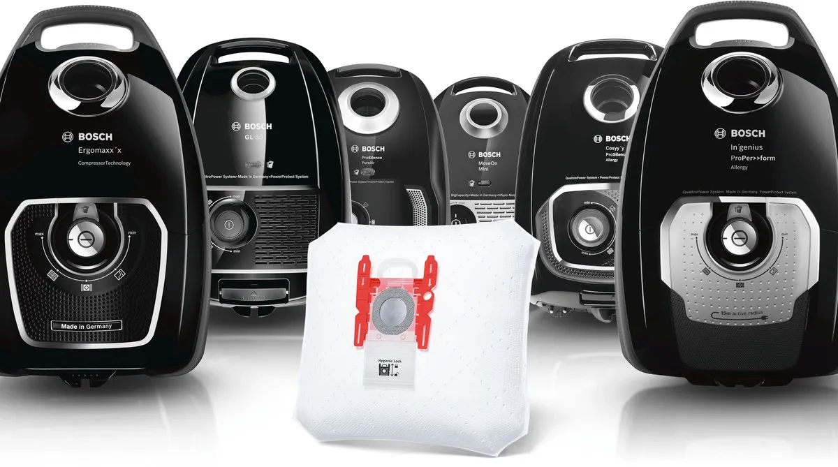 Bosch BBZ41FGALL Stofzuigerzakken - 4 Stuks