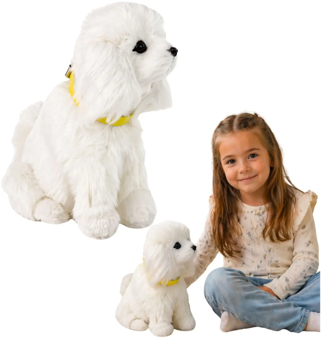 Lean Toys Interactieve Pluche Hond Poedel