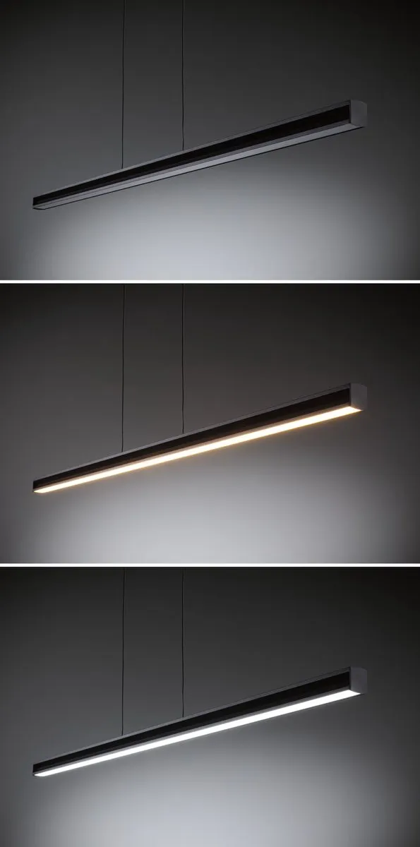 Paulmann Lesko LED Hanglamp RGBW+ 1400lm - Zwart mat