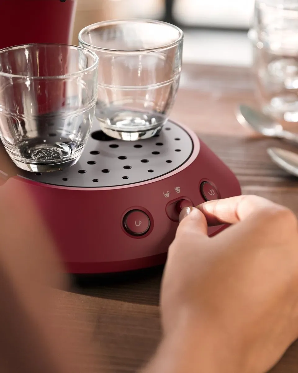 Philips Senseo Original Plus CSA210/90 Koffiepadmachine - 2 Kopjes - Dieprood