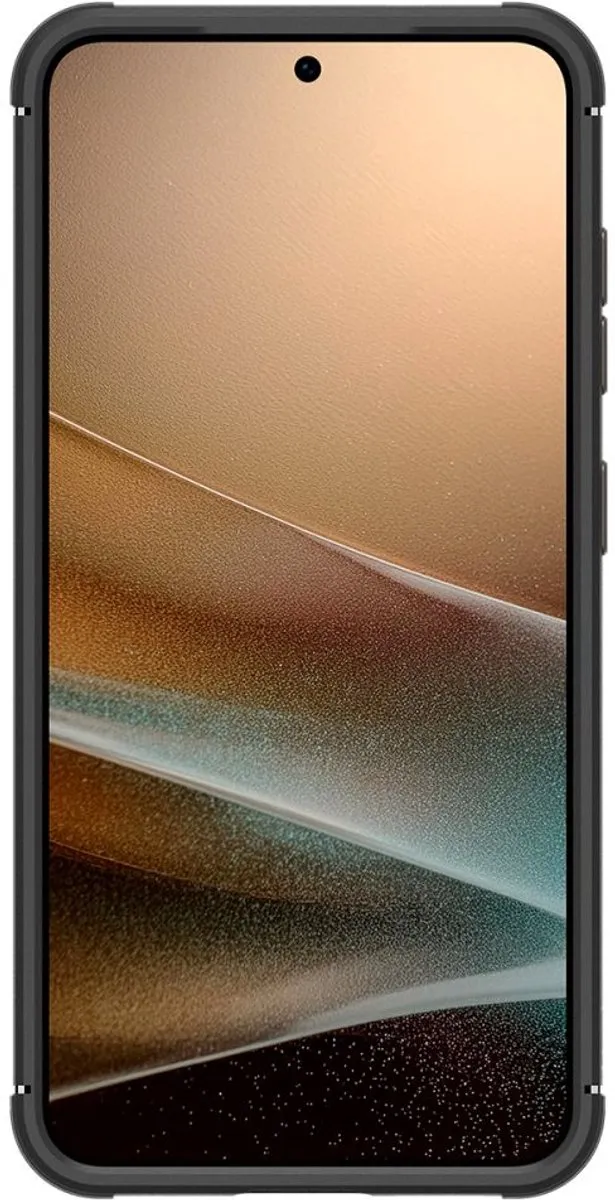 Spigen Core Armor Galaxy S25 Hoesje - Zwart