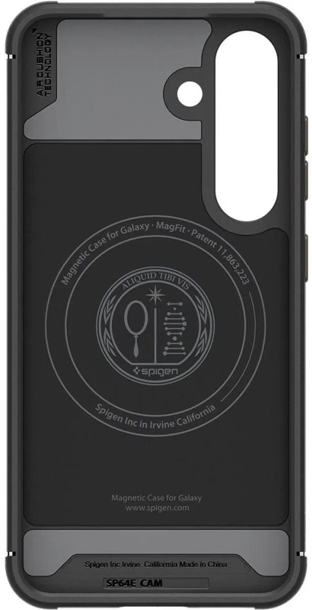Spigen Core Armor Galaxy S25 Hoesje - Zwart - afbeelding 6 van 6