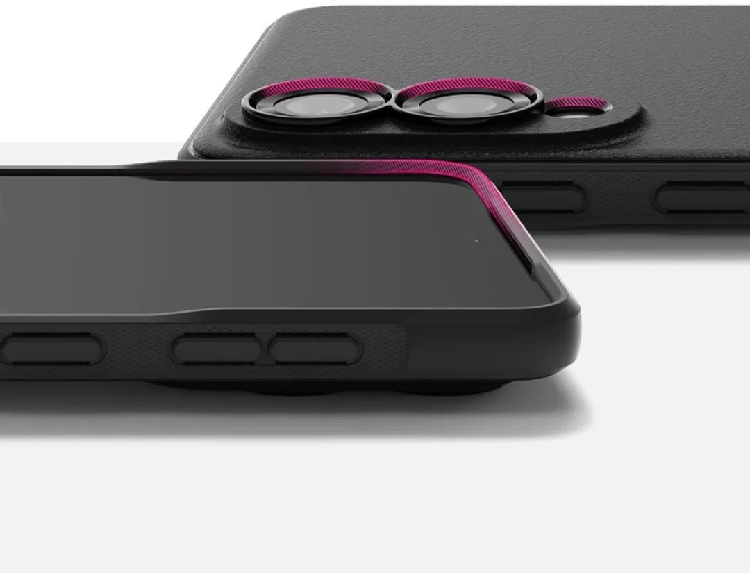 Ringke Onyx Hoesje Samsung Galaxy S25 Edge - 1 Pasje - Zwart - afbeelding 3 van 6