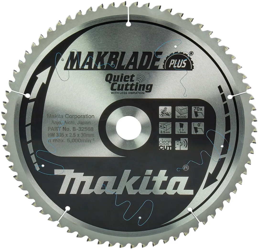 Makita Makblade-Plus Afkortzaagblad 305mm 70T