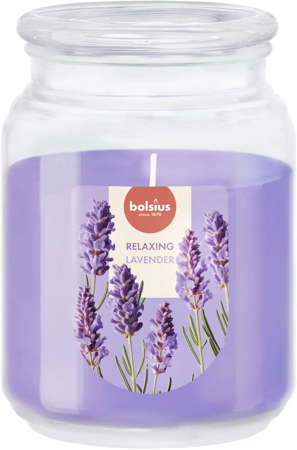 Bolsius True Scents Geurkaars Lavendel in Glas