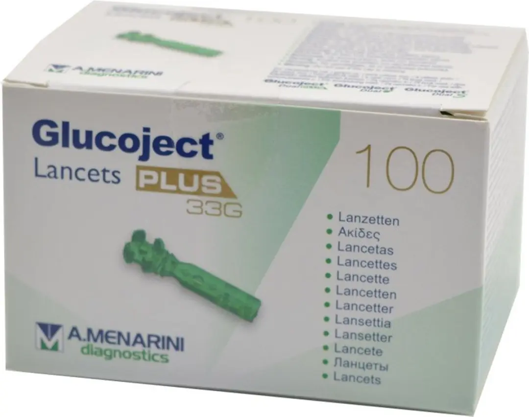 A Menarini Glucoject Lancetten Plus 100 stuks - afbeelding 3 van 6
