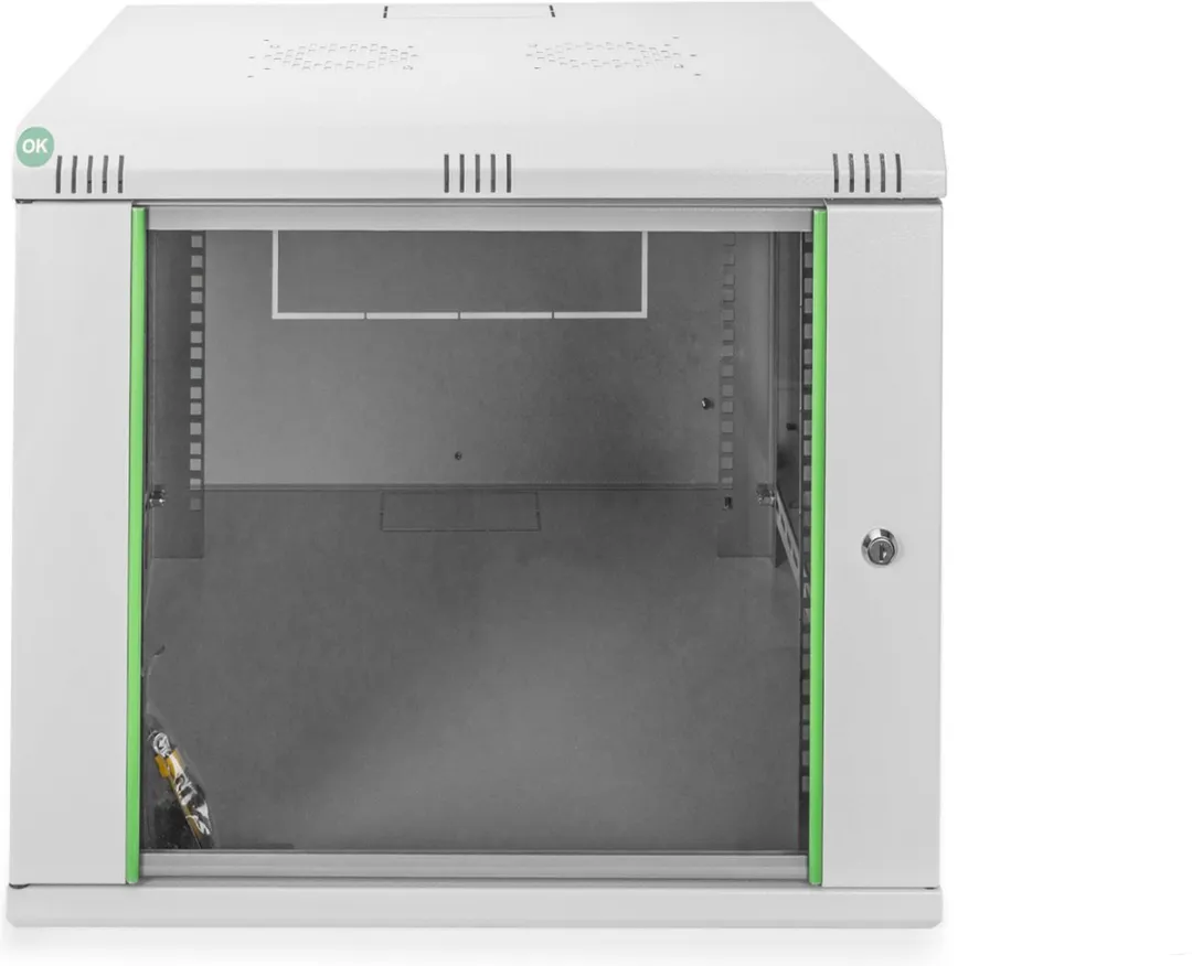 Digitus DN-19 09U-6/6-EC Wandrek 9U - Grijs - afbeelding 6 van 6
