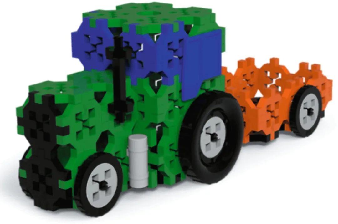 Trefl Vuilniswagen & Tractor Multicolor - 190 Onderdelen