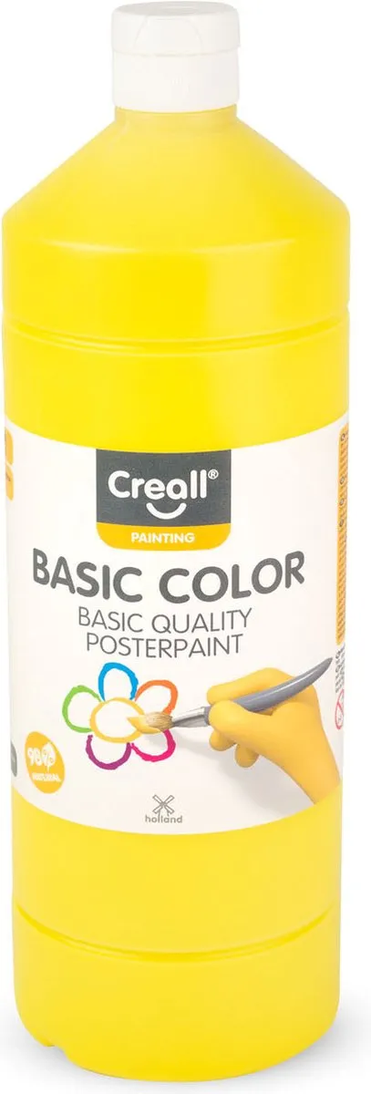 Creall Plakkaatverf Geel 1000ml