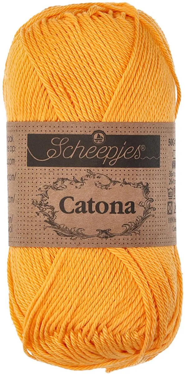 Scheepjes Catona 50g - Yellow Gold