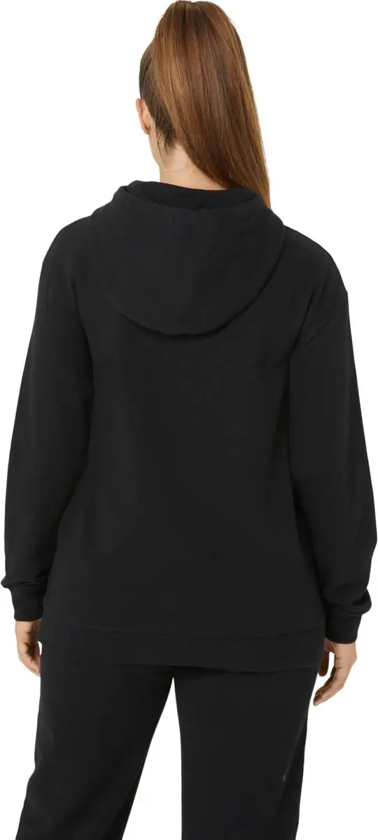 ASICS Logo Overhead Hoodie Dames - Zwart - afbeelding 3 van 6