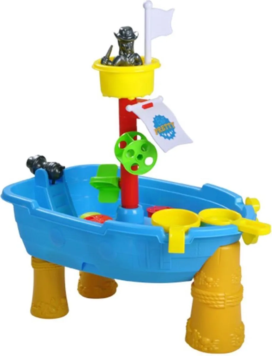 KnorrToys Zand- en Watertafel Piratenschip