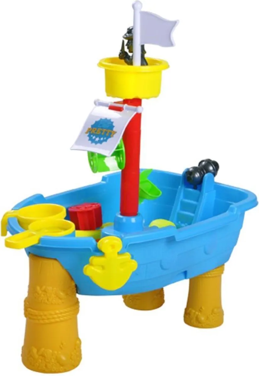 KnorrToys Zand- en Watertafel Piratenschip