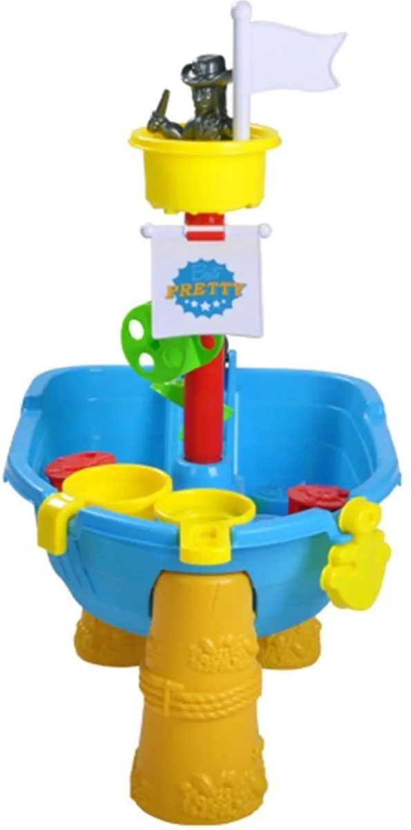 KnorrToys Zand- en Watertafel Piratenschip
