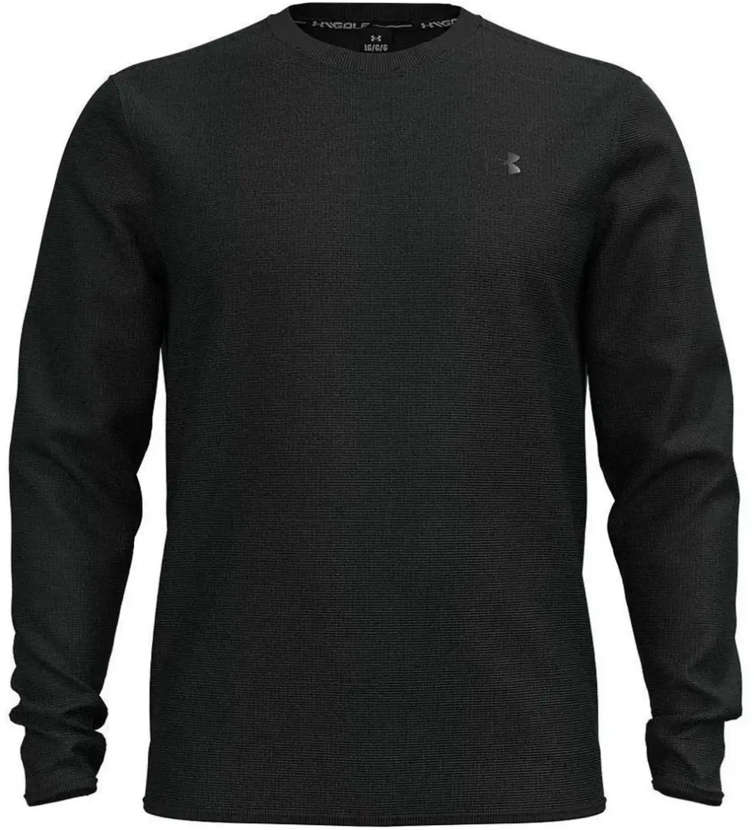 Under Armour Heren Fleece Sweatshirt met Ronde Hals - Zwart - afbeelding 4 van 4