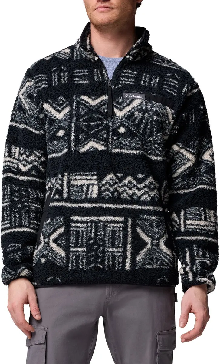 Columbia Rugged Ridge High Pile Half Zip Sweater Heren - Maat S