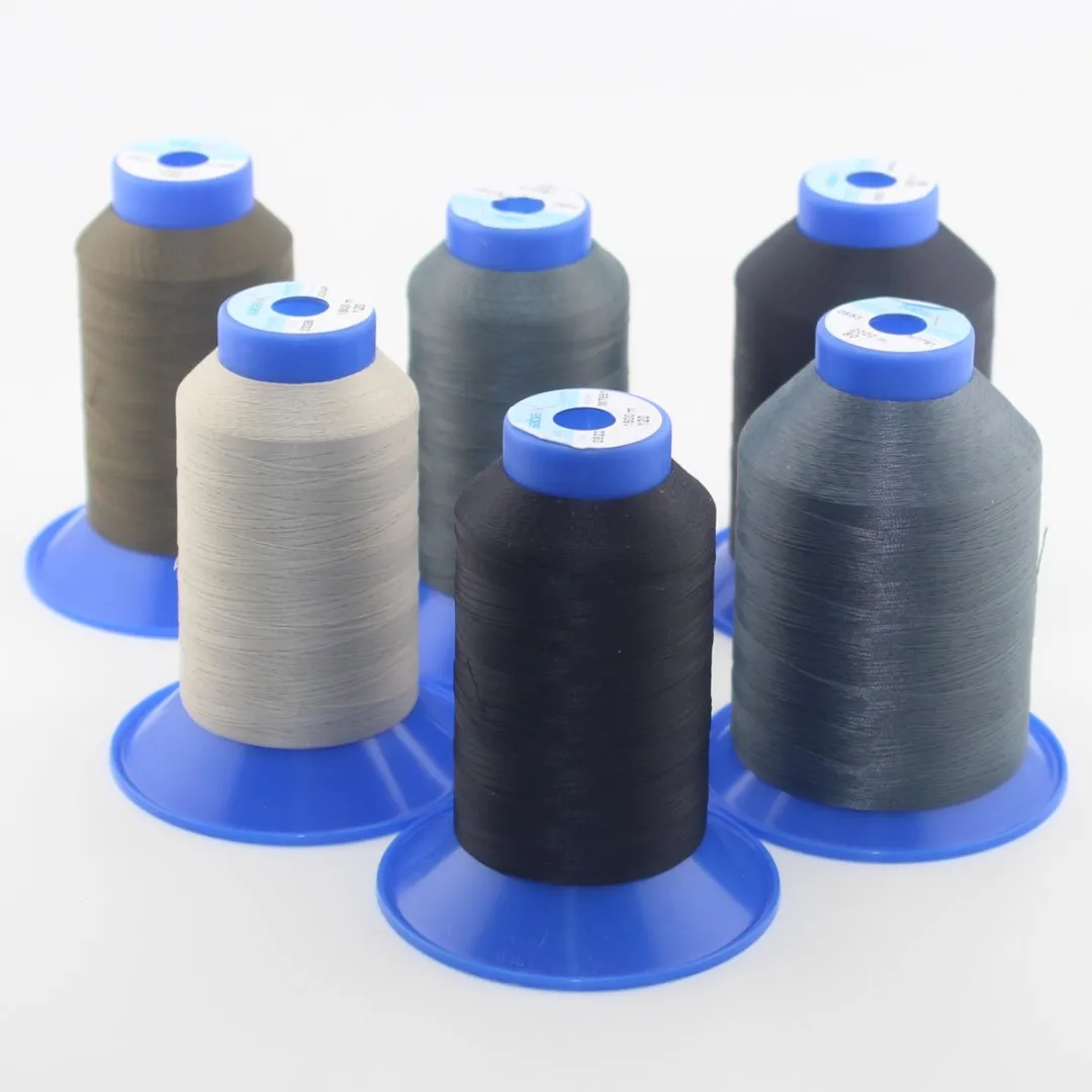 Amann Sabaflex 120 Elastisch Naaigaren 1500m - Donkergrijs