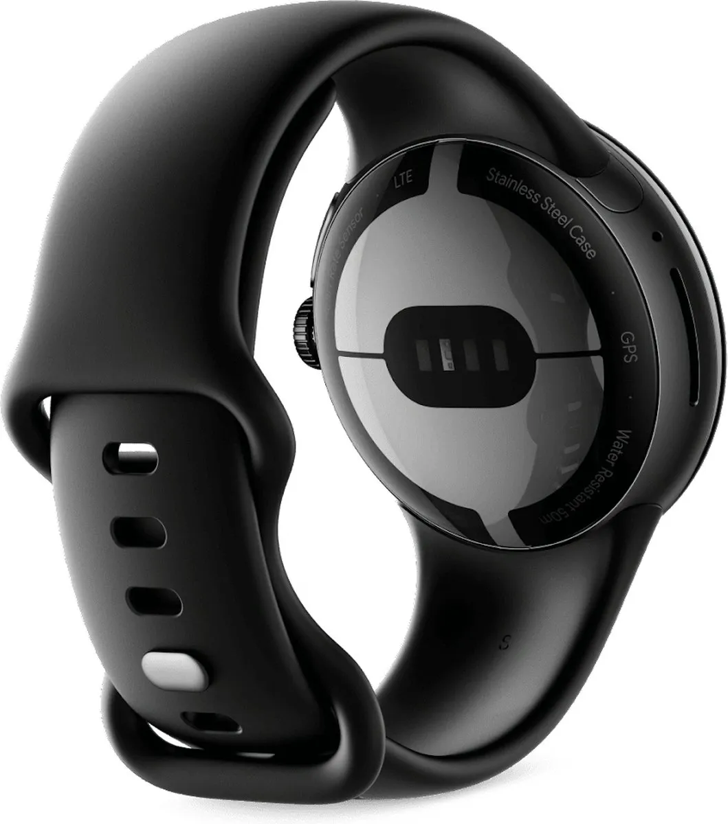 Google Pixel Watch 41mm LTE - Matte Zwart - afbeelding 2 van 3
