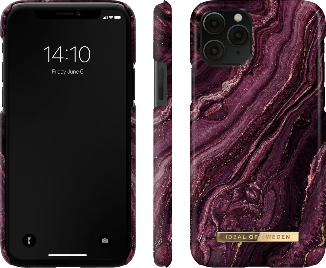 iDeal of Sweden iPhone 11 Pro/XS/X Hoesje IDFCAW20-1958-232 - Goud Paars