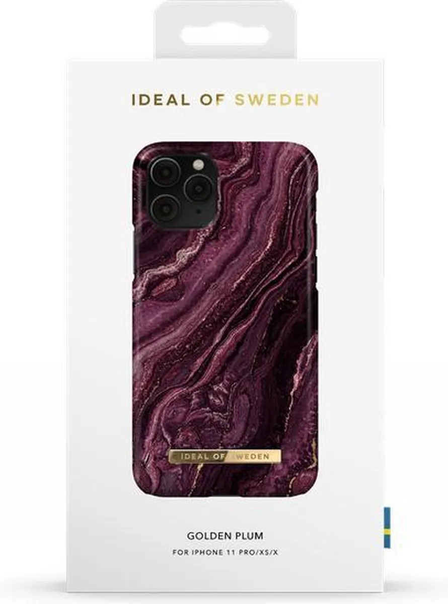 iDeal of Sweden iPhone 11 Pro/XS/X Hoesje IDFCAW20-1958-232 - Goud Paars