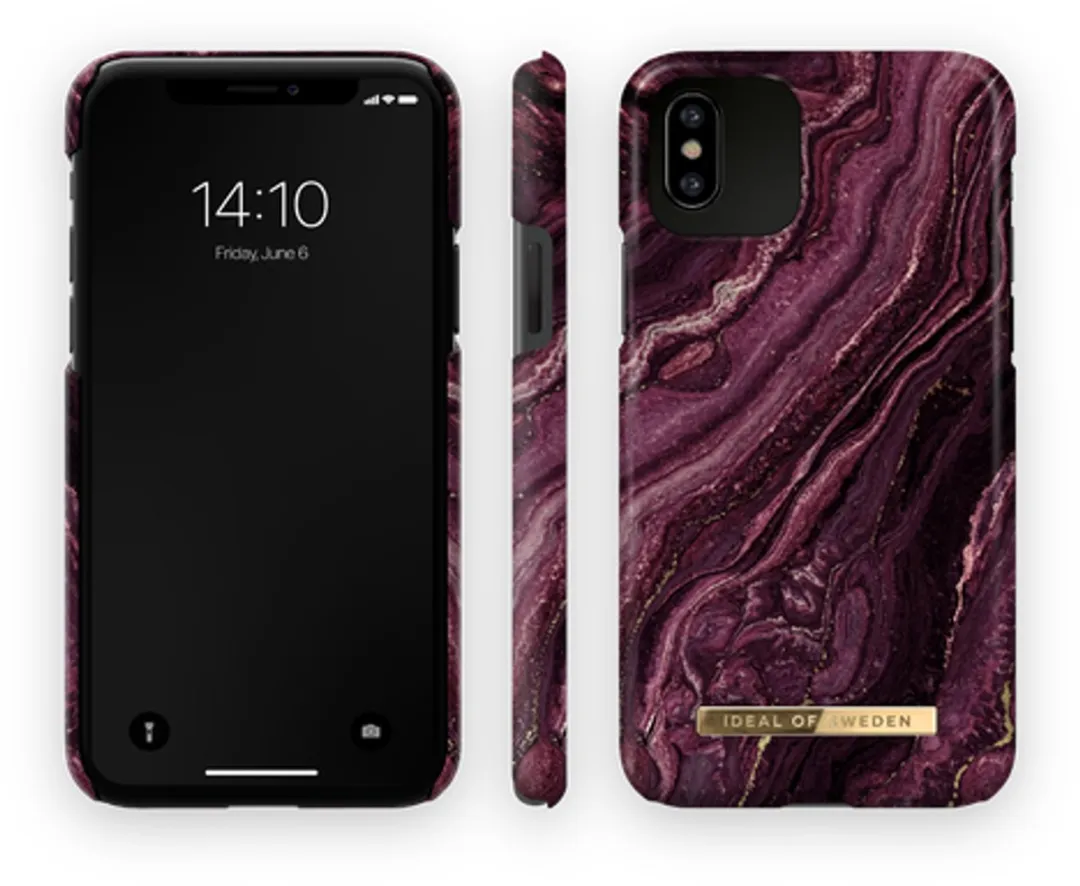 iDeal of Sweden iPhone 11 Pro/XS/X Hoesje IDFCAW20-1958-232 - Goud Paars