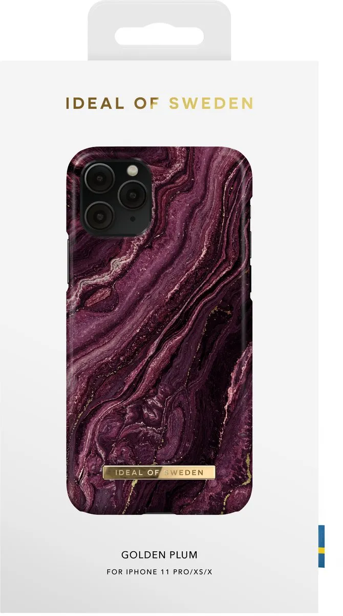 iDeal of Sweden iPhone 11 Pro/XS/X Hoesje IDFCAW20-1958-232 - Goud Paars