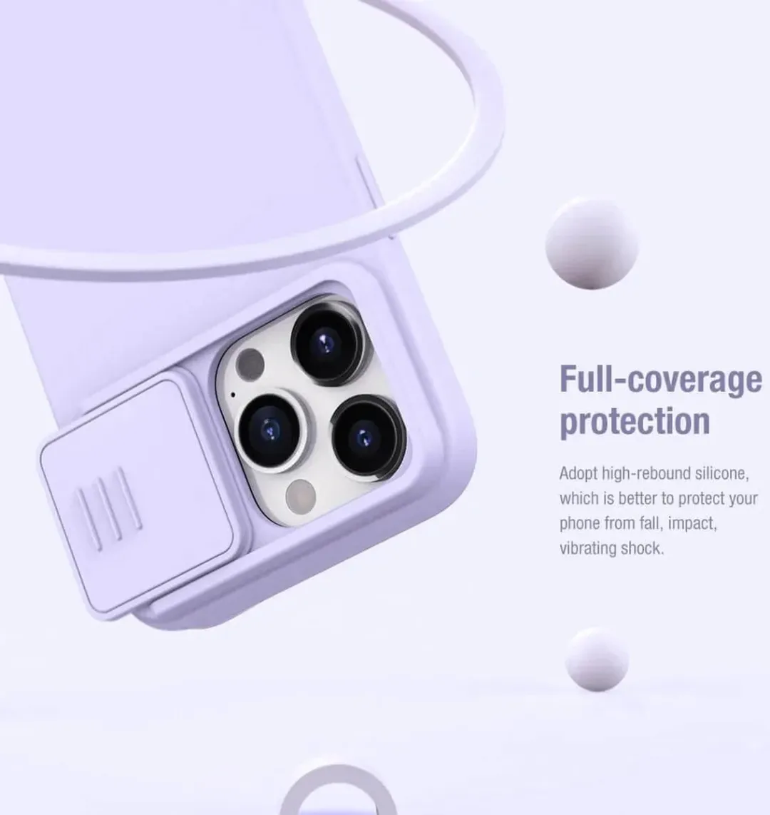 Nillkin CamShield Hoesje iPhone 15 Pro - MagSafe - Mint Groen