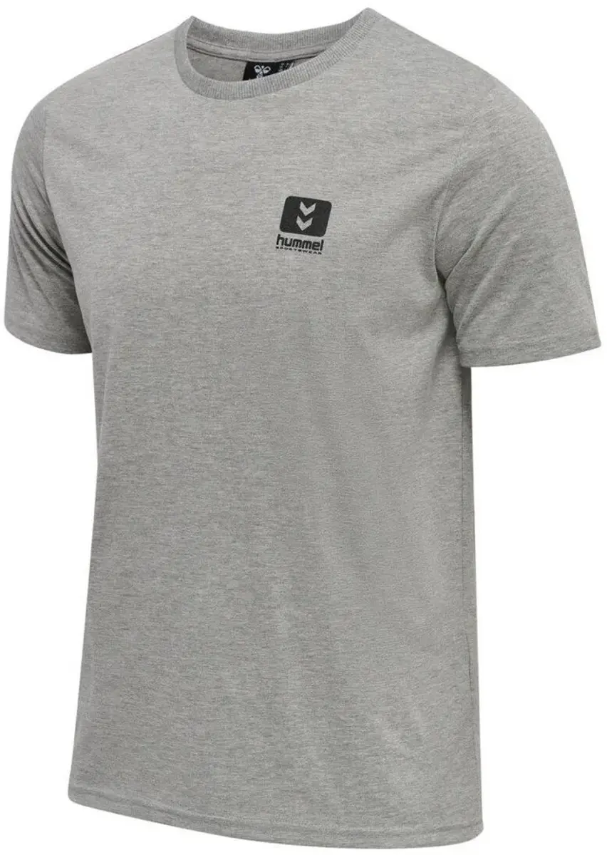 hummel hmlLGC Graham T-shirt - Grey Melange - afbeelding 6 van 6