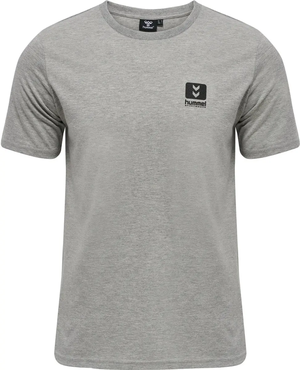 hummel hmlLGC Graham T-shirt - Grey Melange - afbeelding 5 van 6