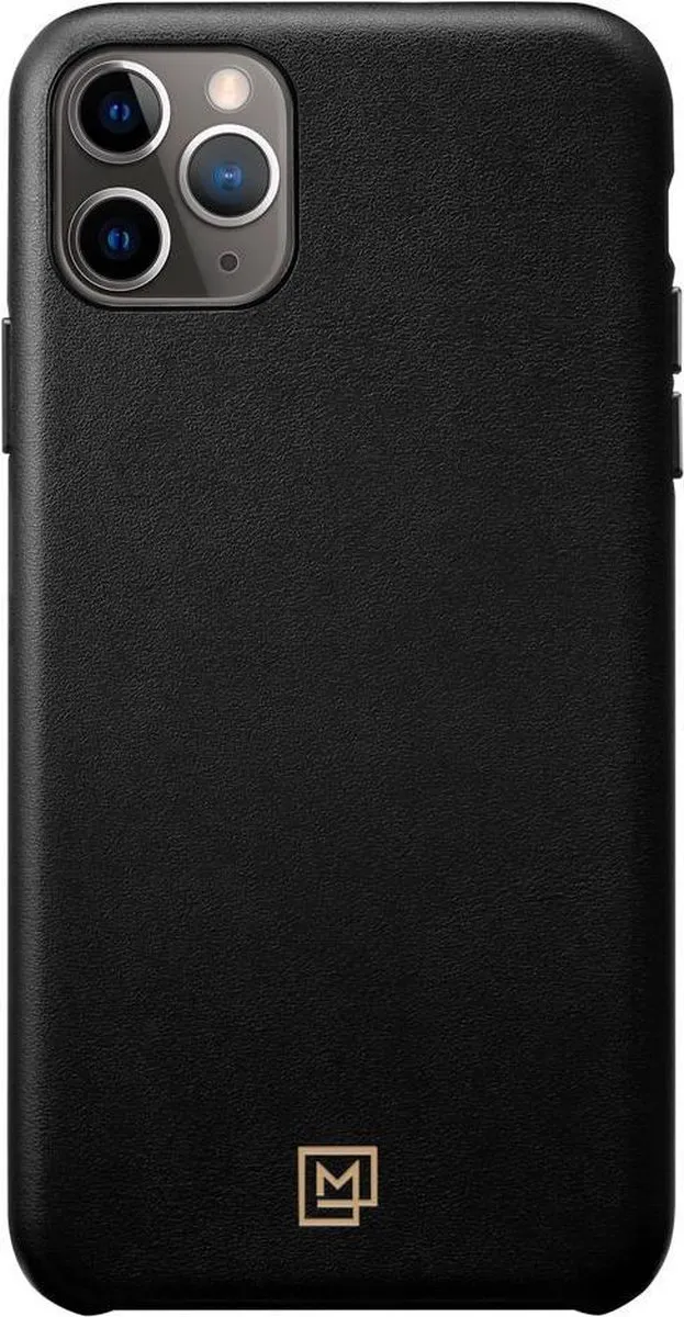 Spigen La Manon Calin Lederen Hoes iPhone 11 Pro Max 075CS27064 - Zwart