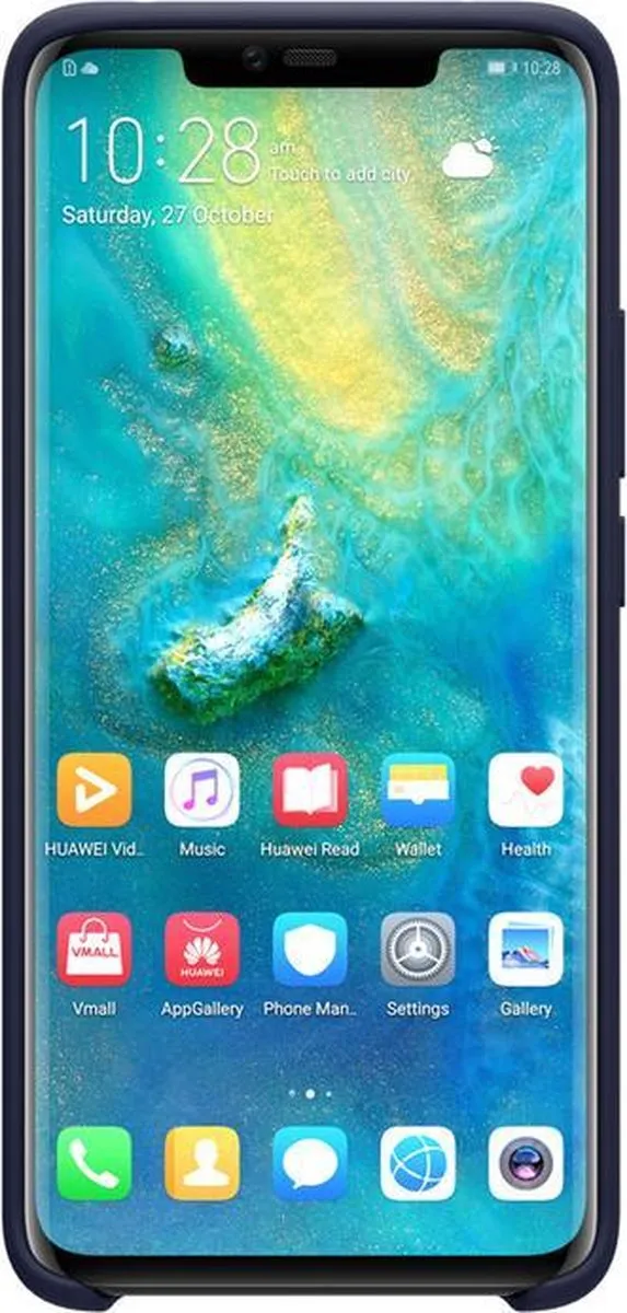 Nillkin Flex Silicone HardCase Huawei Mate 20 Pro - Donkerblauw - afbeelding 2 van 4