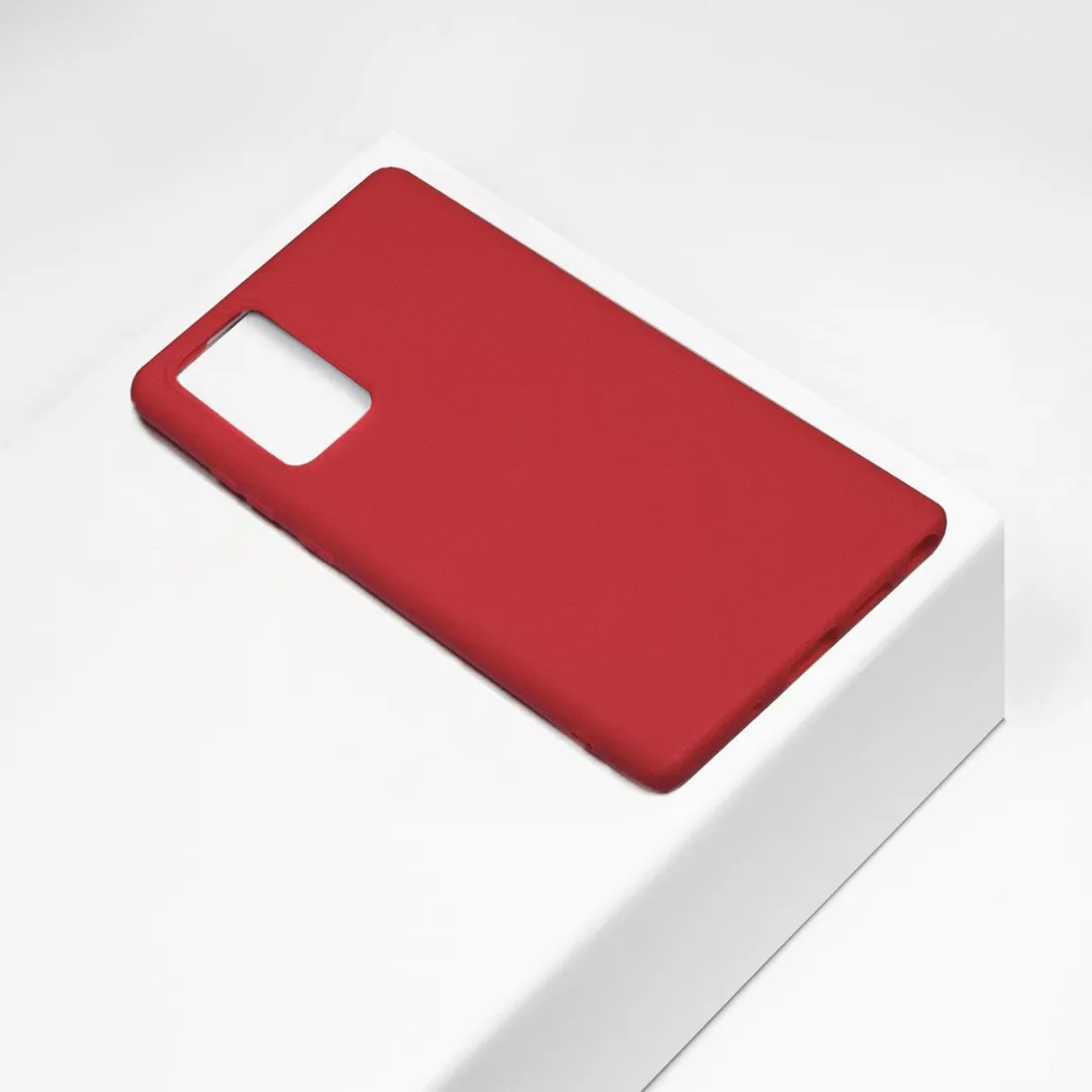 BMAX Hoesje Samsung Galaxy Note20 - Rood