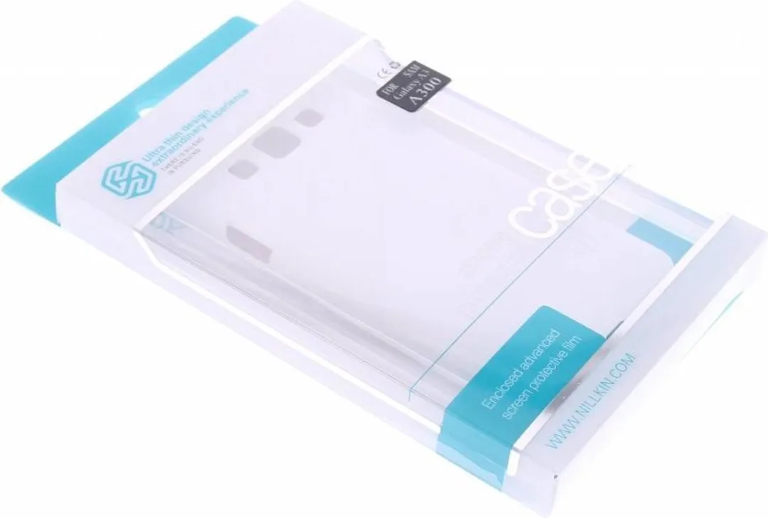 Nillkin Frosted Shield Hoesje Samsung Galaxy A3 - Wit - afbeelding 4 van 4