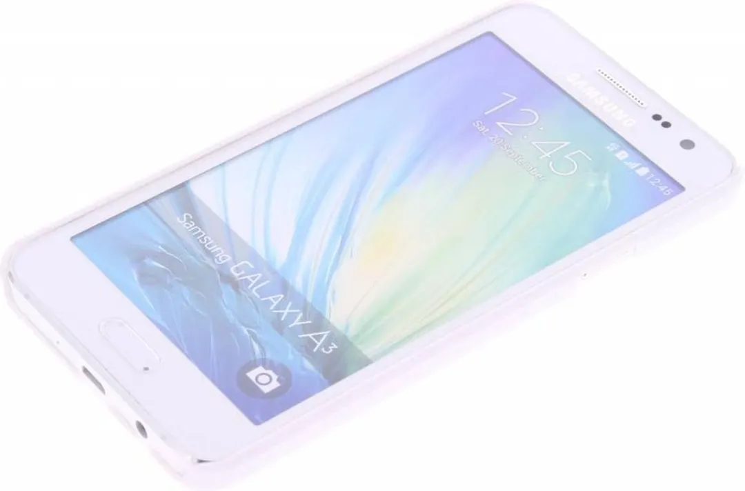 Nillkin Frosted Shield Hoesje Samsung Galaxy A3 - Wit - afbeelding 3 van 4