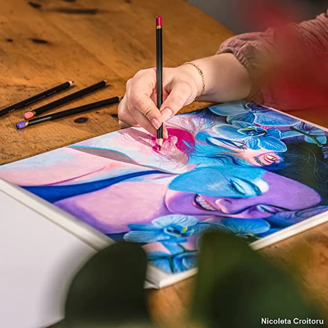 Derwent Chromaflow Kleurpotloden - Assortiment in blik - 3.5mm - 36 stuks