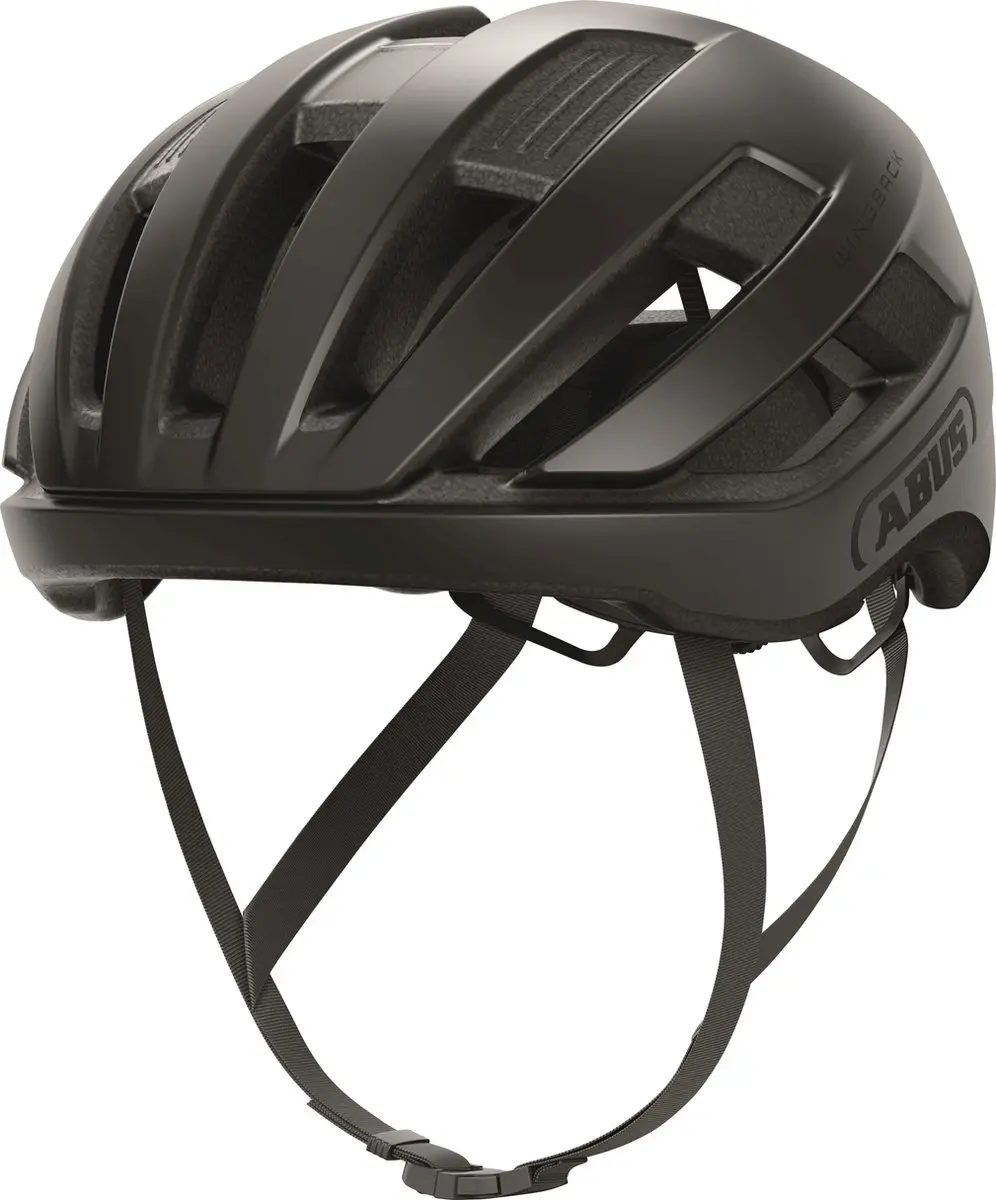 Fietshelm ABUS WINGBACK velvet black L - 57-61 cm - zwart - Geschikt voor gebruik op racefietsen - gravelbikes - 270 g - afbeelding 4 van 6