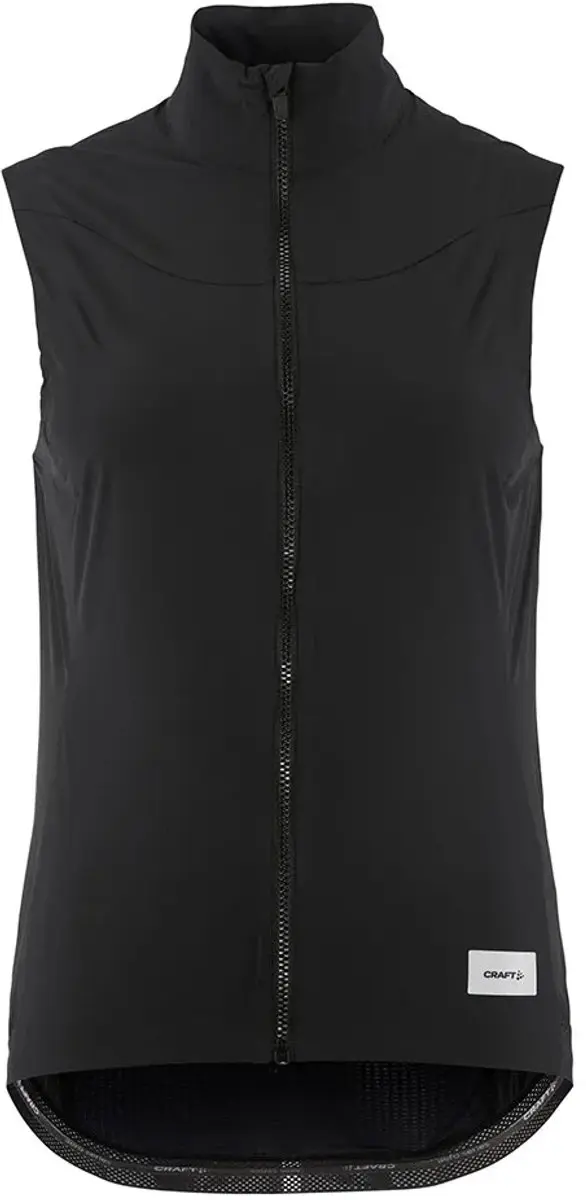 Craft Endur Light Wind Vest Dames - Zwart - afbeelding 2 van 6