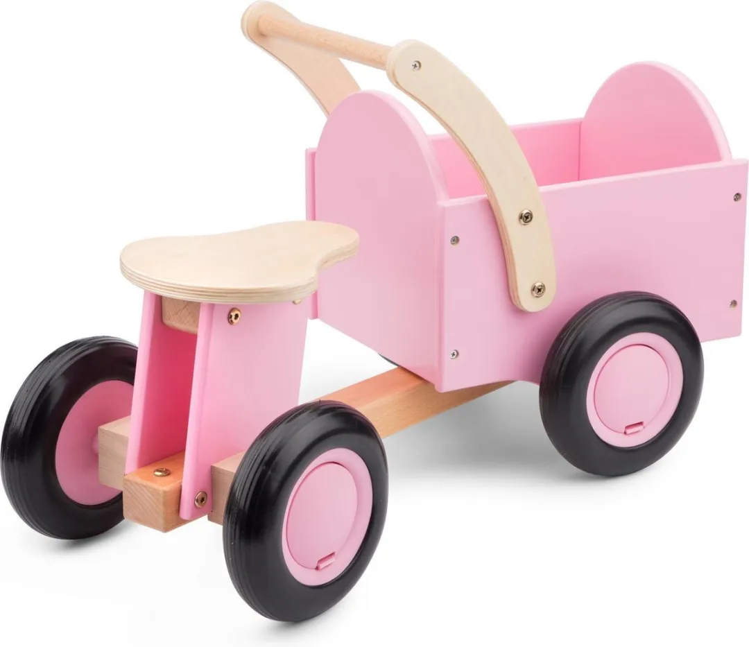 New Classic Toys® Houten Bakfiets - Roze