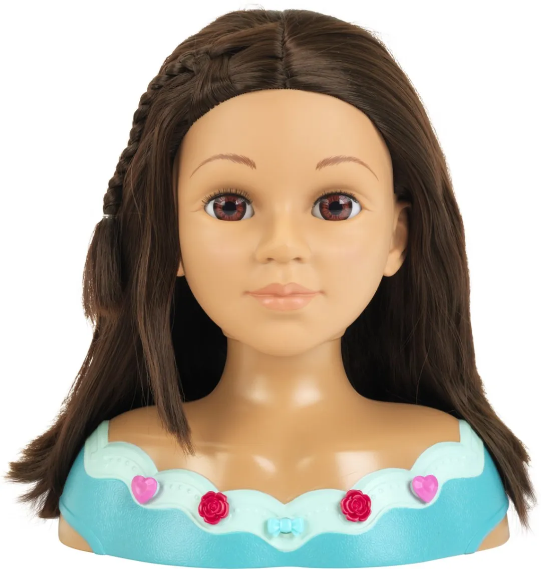 Klein Toys Princess Coralie "Mia" Make-up Kappershoofd - 41 Stuks - Multicolor