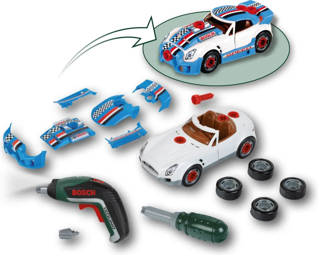 Klein Toys Bosch Mini Autotuningset 15-delig - Multicolor