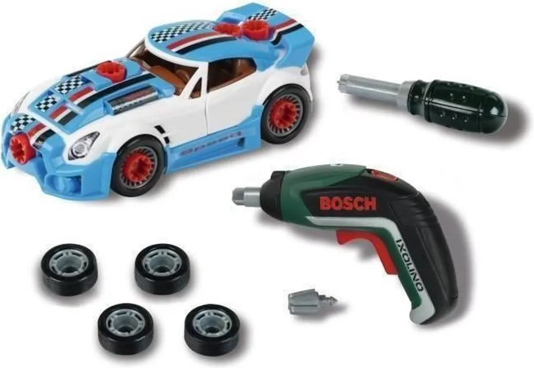Klein Toys Bosch Mini Autotuningset 15-delig - Multicolor