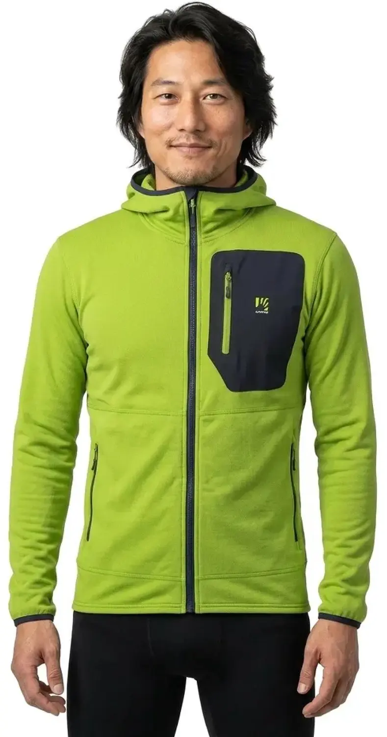 Karpos Antermoia Fleece Met Volledige Rits Groen XL Man