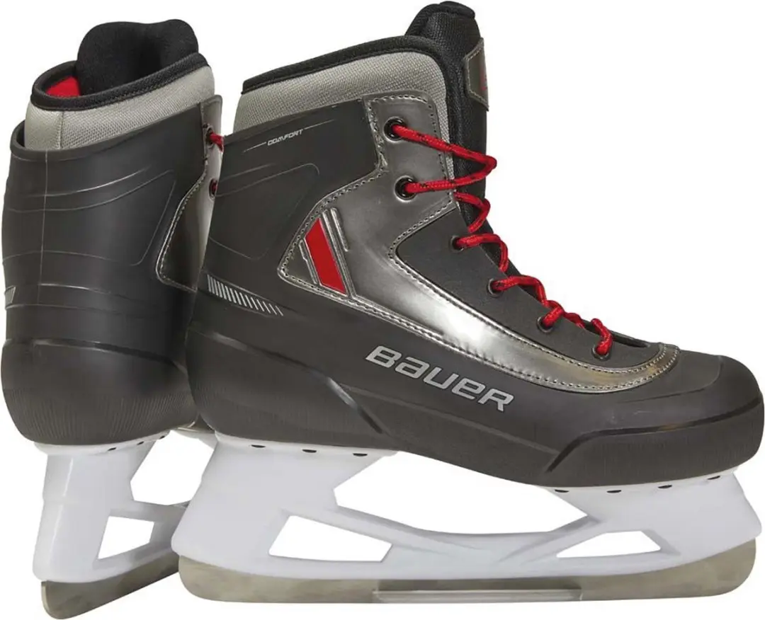 Bauer Expedition IJshockeyschaats Senior - Zwart/Zilver/Rood - afbeelding 3 van 6