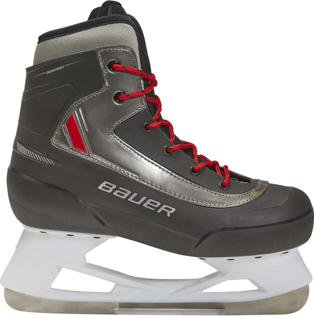 Bauer Expedition IJshockeyschaats Senior - Zwart/Zilver/Rood - afbeelding 4 van 6