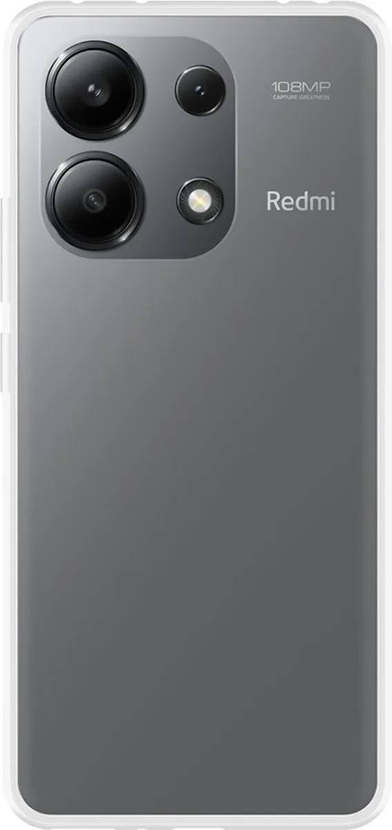 Just in Case TPU Hoesje Xiaomi Redmi Note 13 4G - Transparant